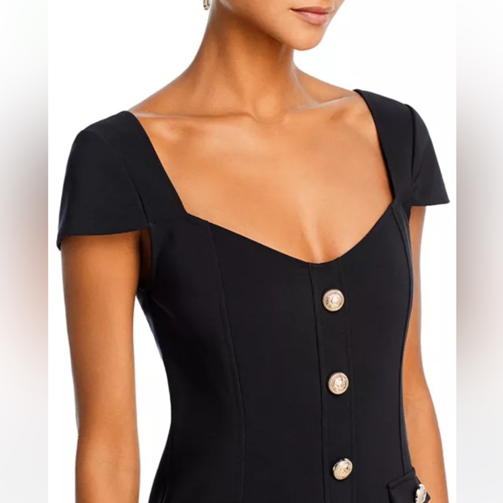NWT Generation Love Quillan Button Front Mini Dress - Picture 4 of 13